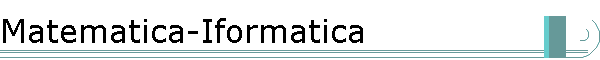 Matematica-Iformatica
